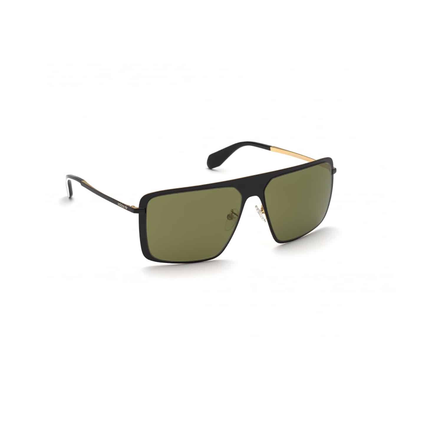 adidas Originals Sunglasses OR0036- Matte Black/Mirrored Green