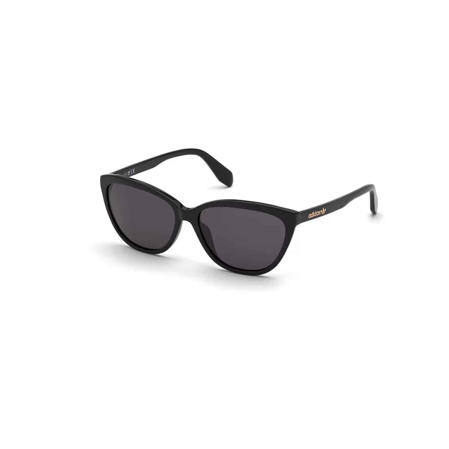 adidas Originals Sunglasses OR0041-01A, Matte Black/Grey