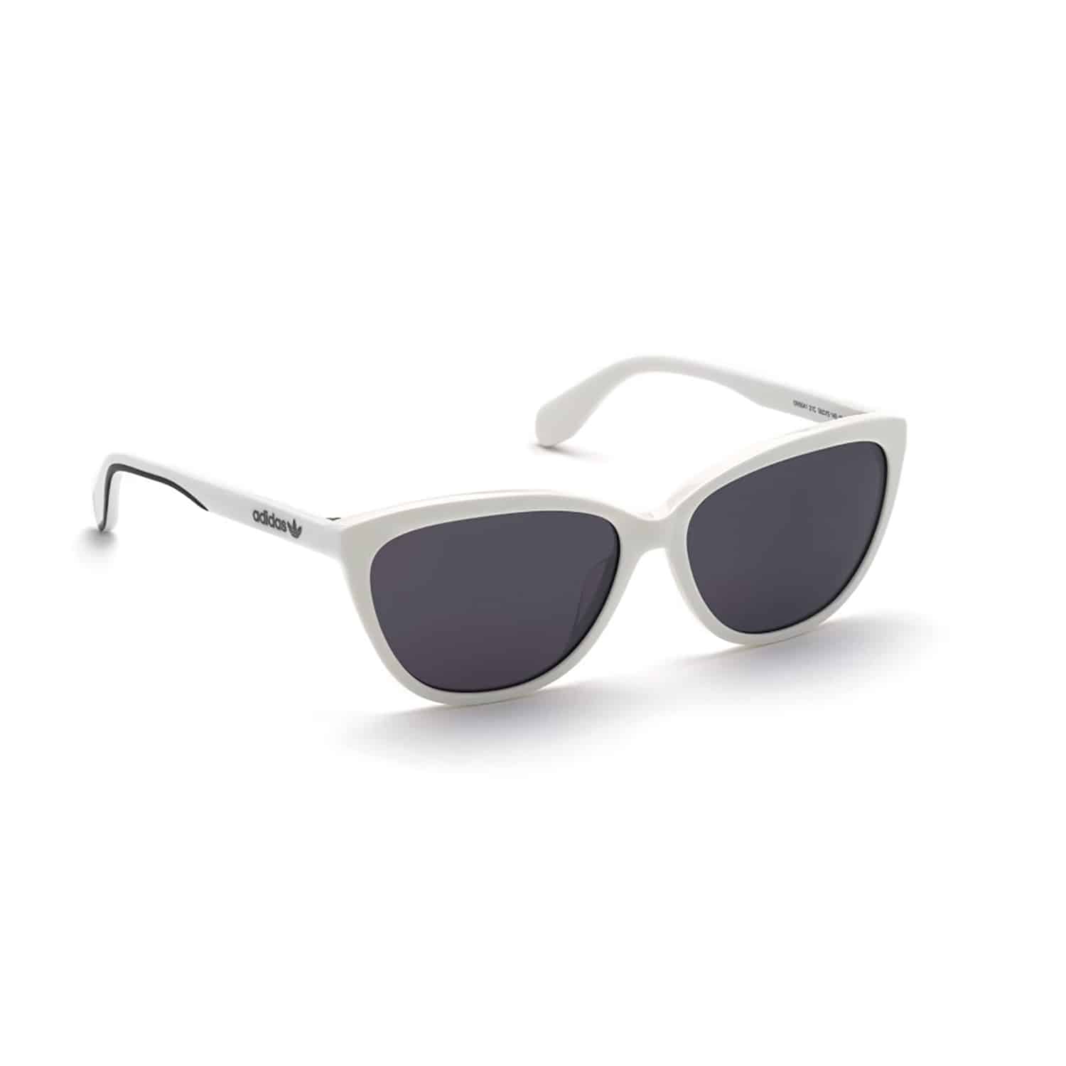 adidas Originals Sunglasses OR0041-21C, White/Mirror Smoke