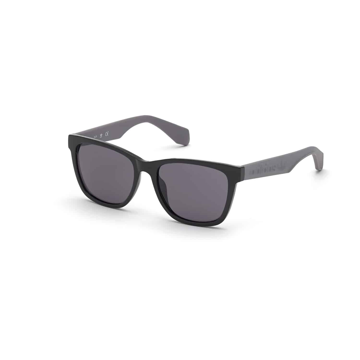adidas Originals Sunglasses OR0044-01A, Matte Black/Grey