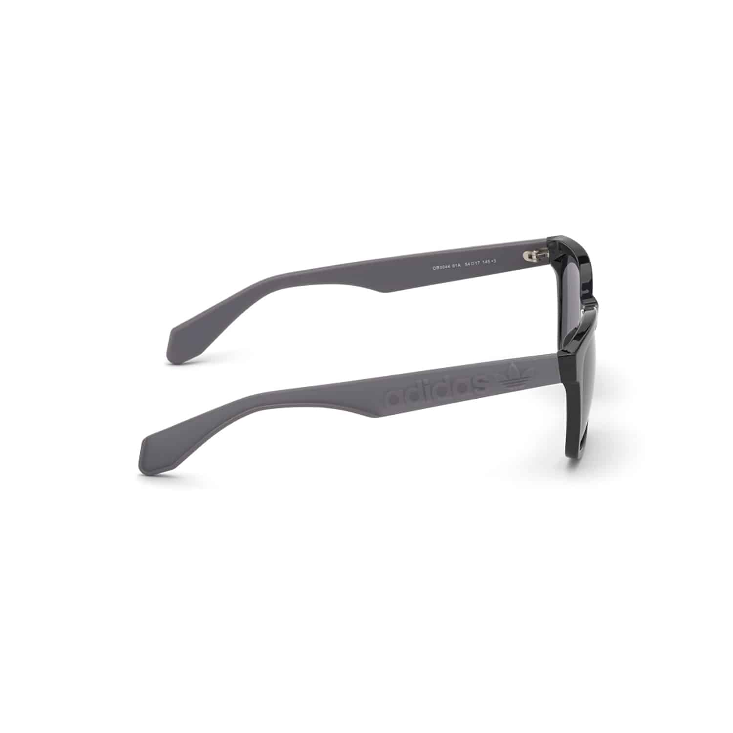 adidas Originals Sunglasses OR0044-01A, Matte Black/Grey