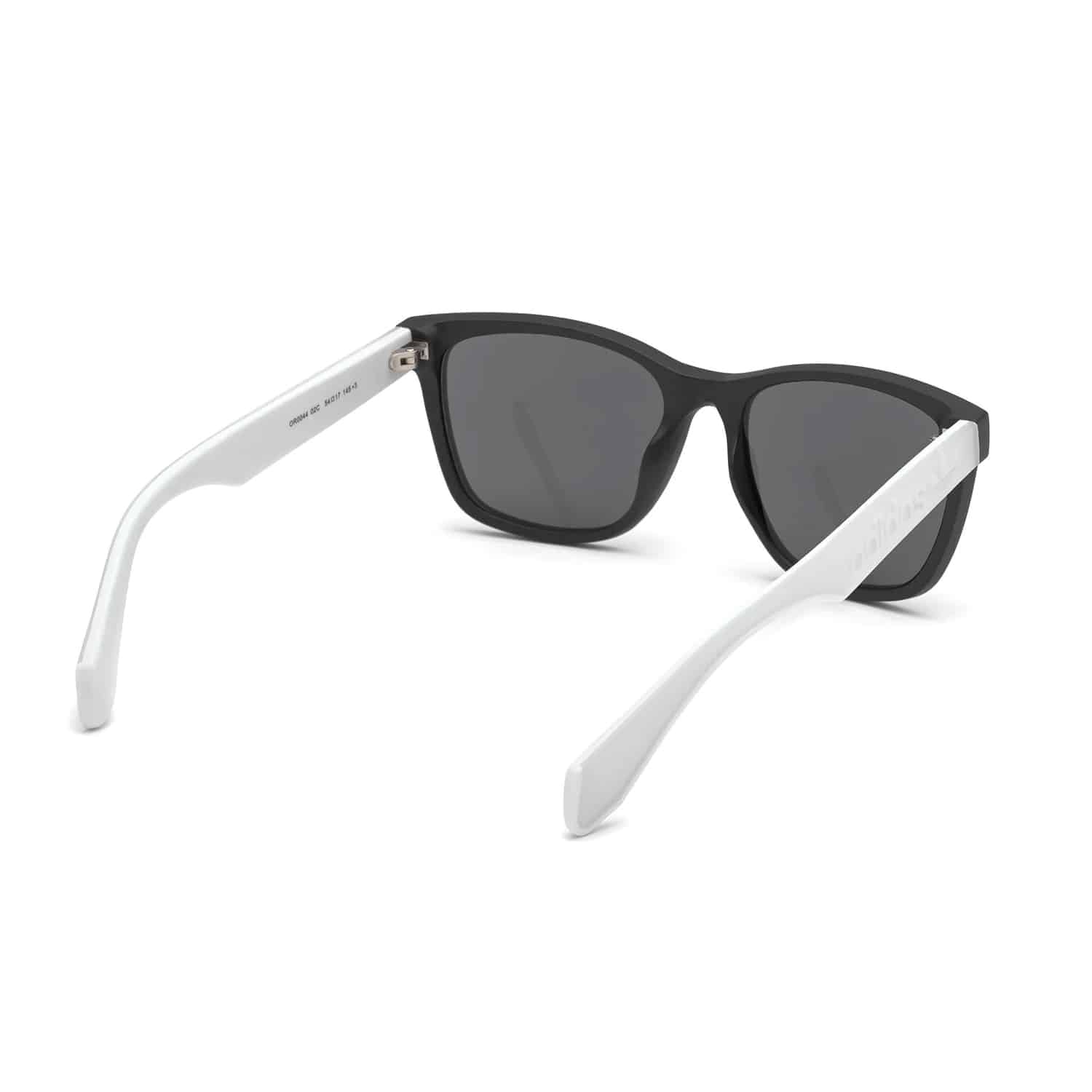 adidas Originals Sunglasses OR0044-02C, Matte Black/Mirror Smoke