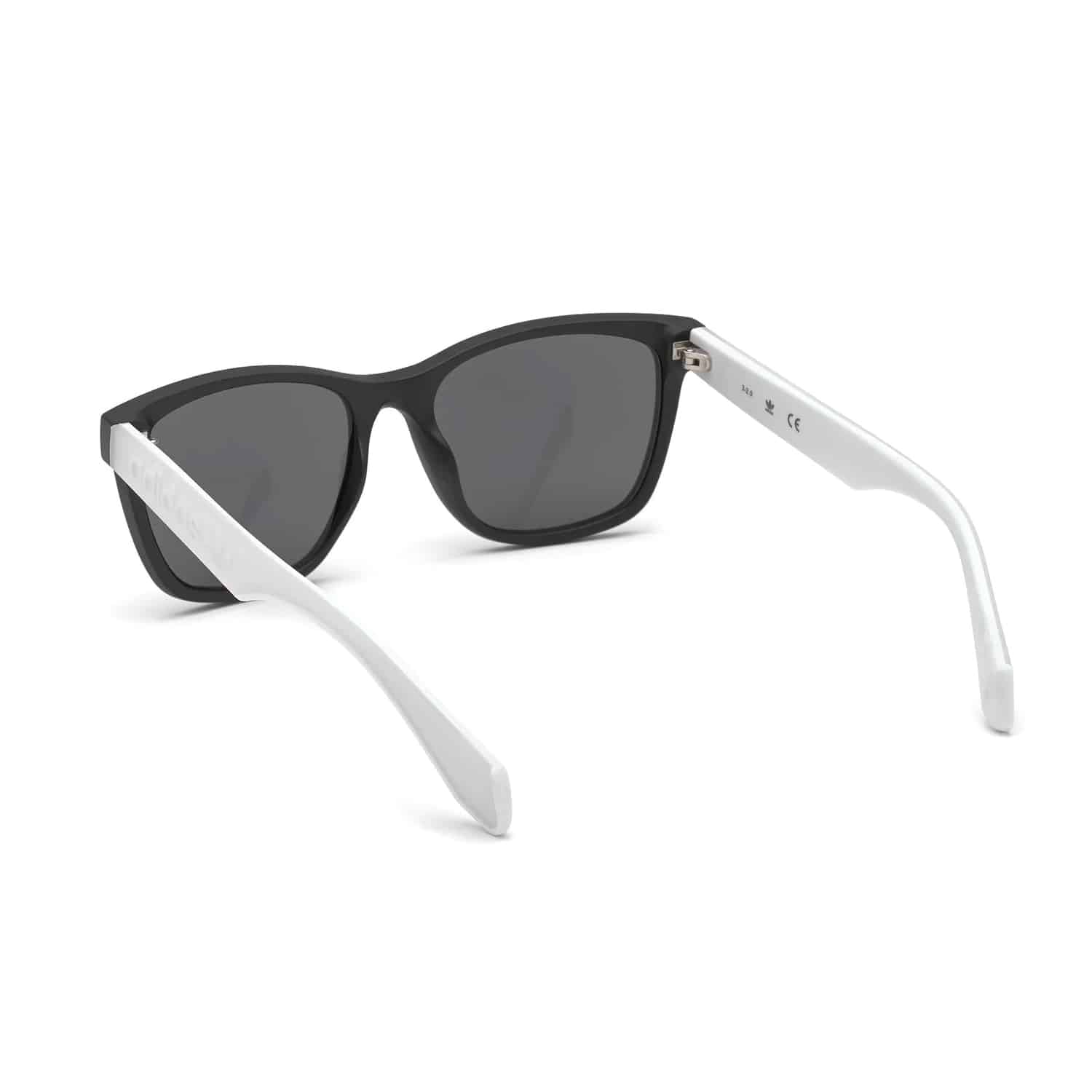 adidas Originals Sunglasses OR0044-02C, Matte Black/Mirror Smoke