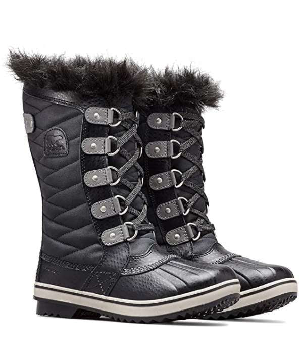 SOREL - Youth Tofino II Winter Snow Boots (Black/Quarry)