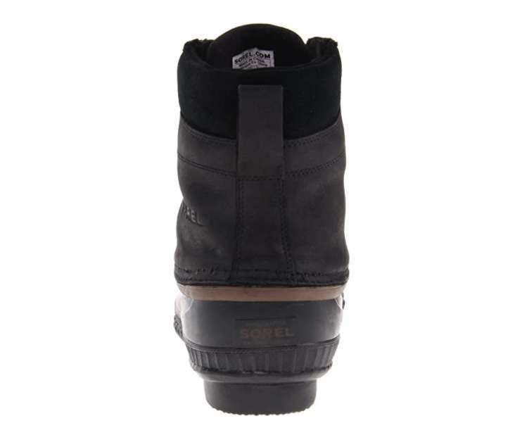 SOREL Men's Cheyanne II Waterproof Insulated Winter Boot (Black/Dark Brown)