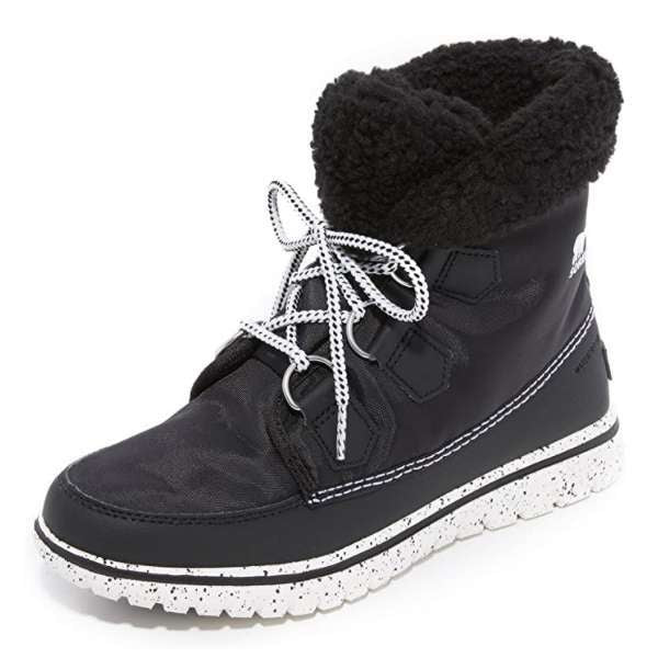 SOREL Women's Cozy Carnival Snow Boot (Black)