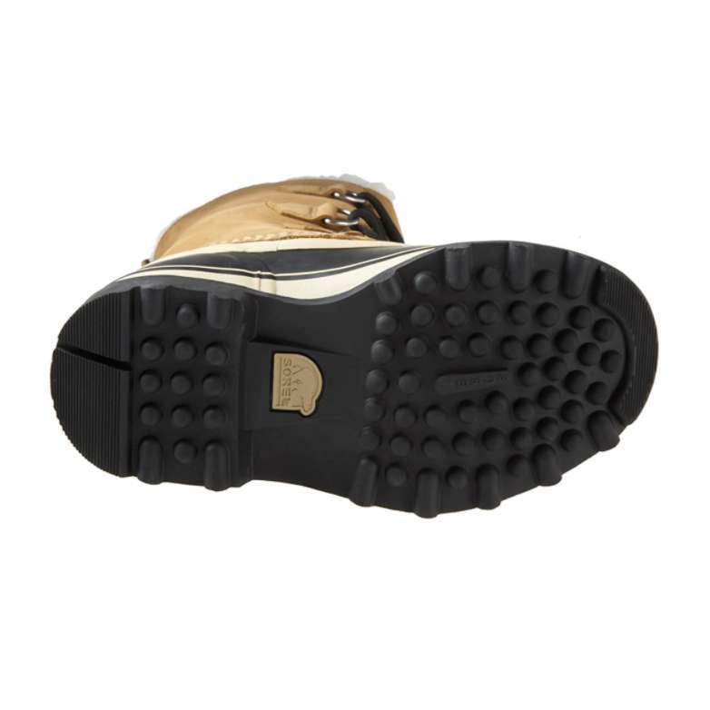 SOREL Youth Caribou Waterproof Winter Boot Buff LY1000-281