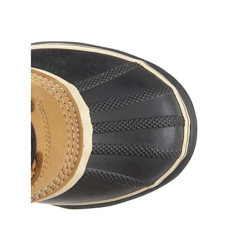 SOREL Youth Caribou Waterproof Winter Boot Buff LY1000-281