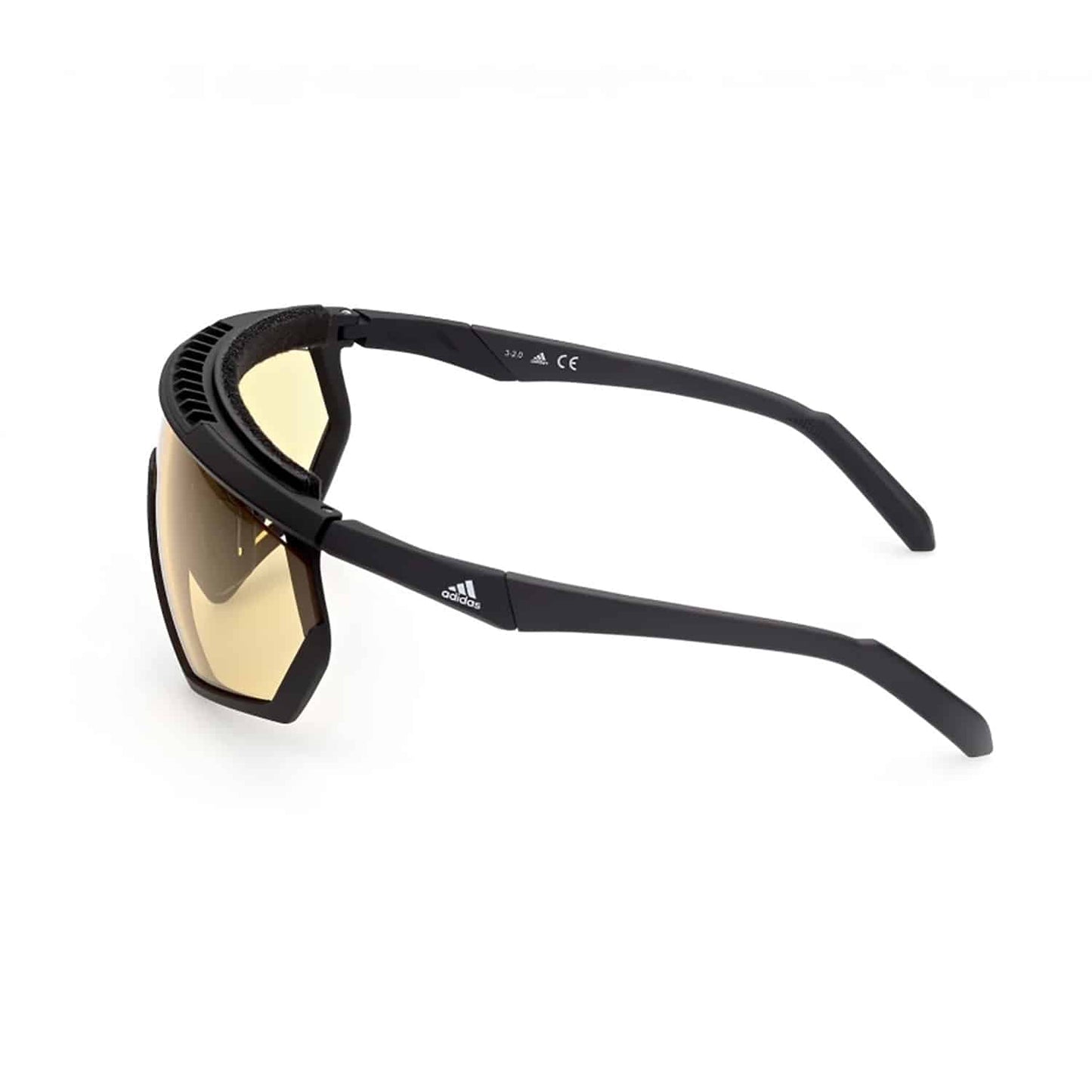 adidas Sunglasses Matte Black / Yellow To Grey Photocromatic