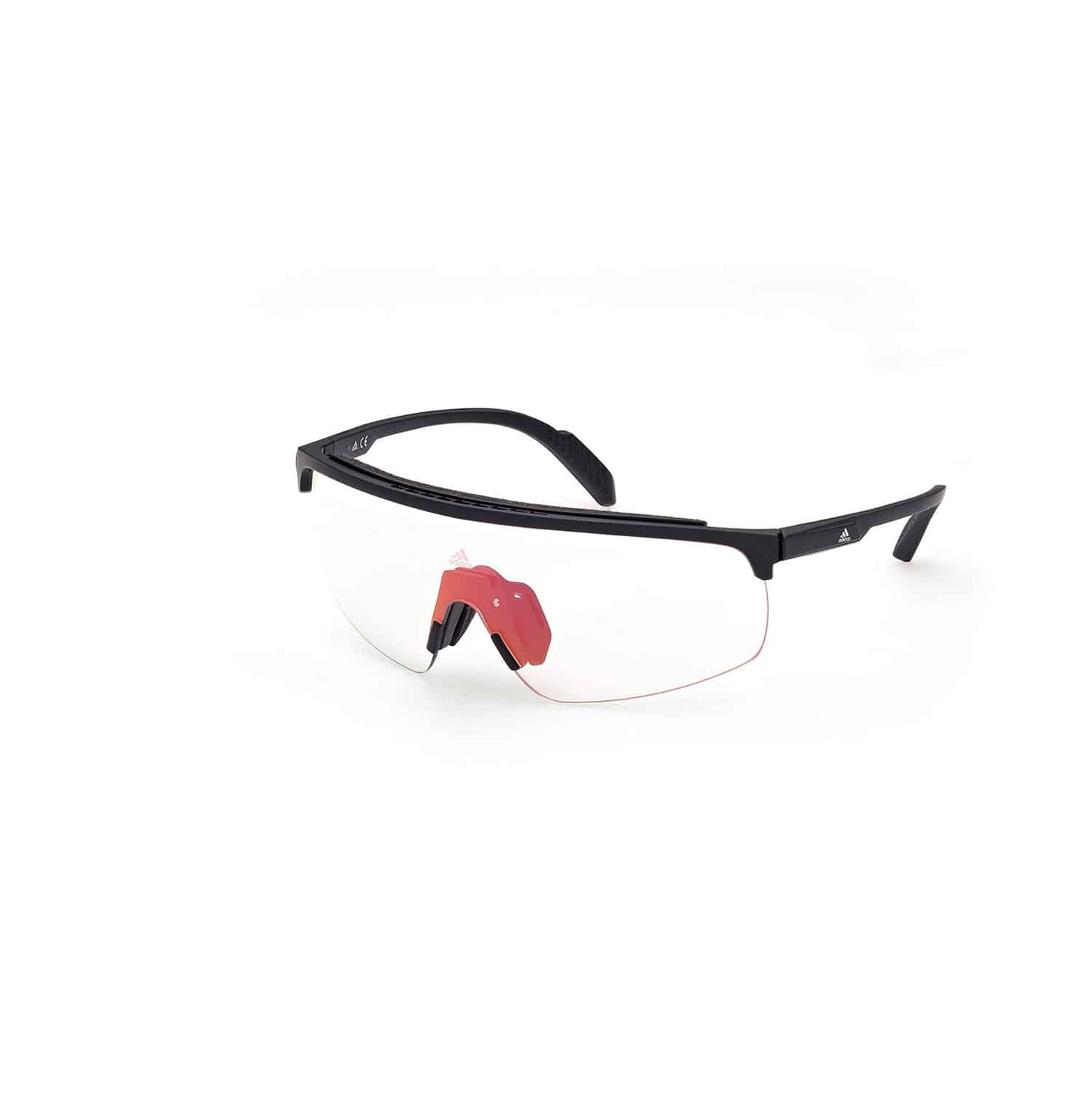 adidas Sport Sunglasses Matte Black/Clear Mirror