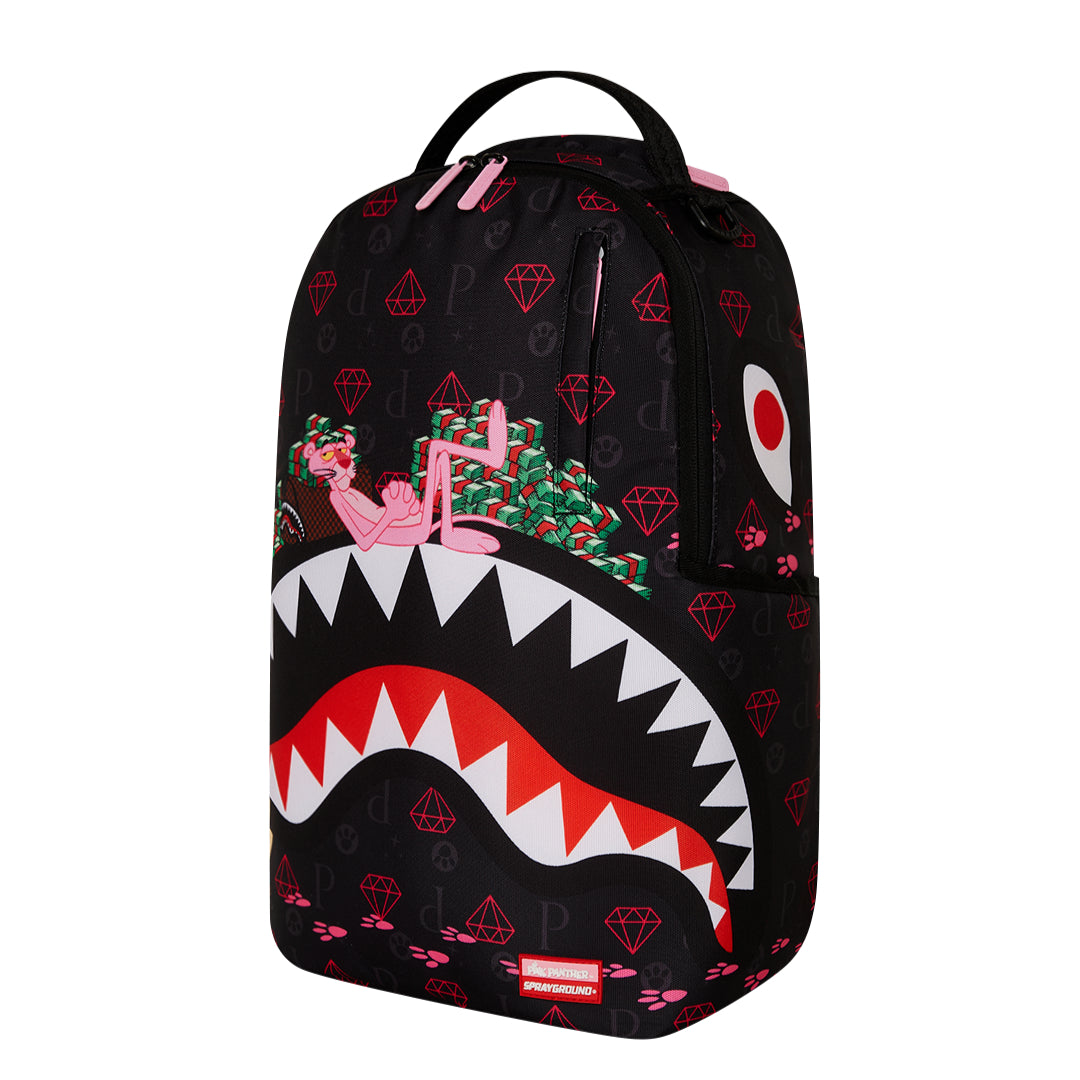 SPRAYGROUND PINK PANTHER PAW PRINTS DLXR BACKPACK