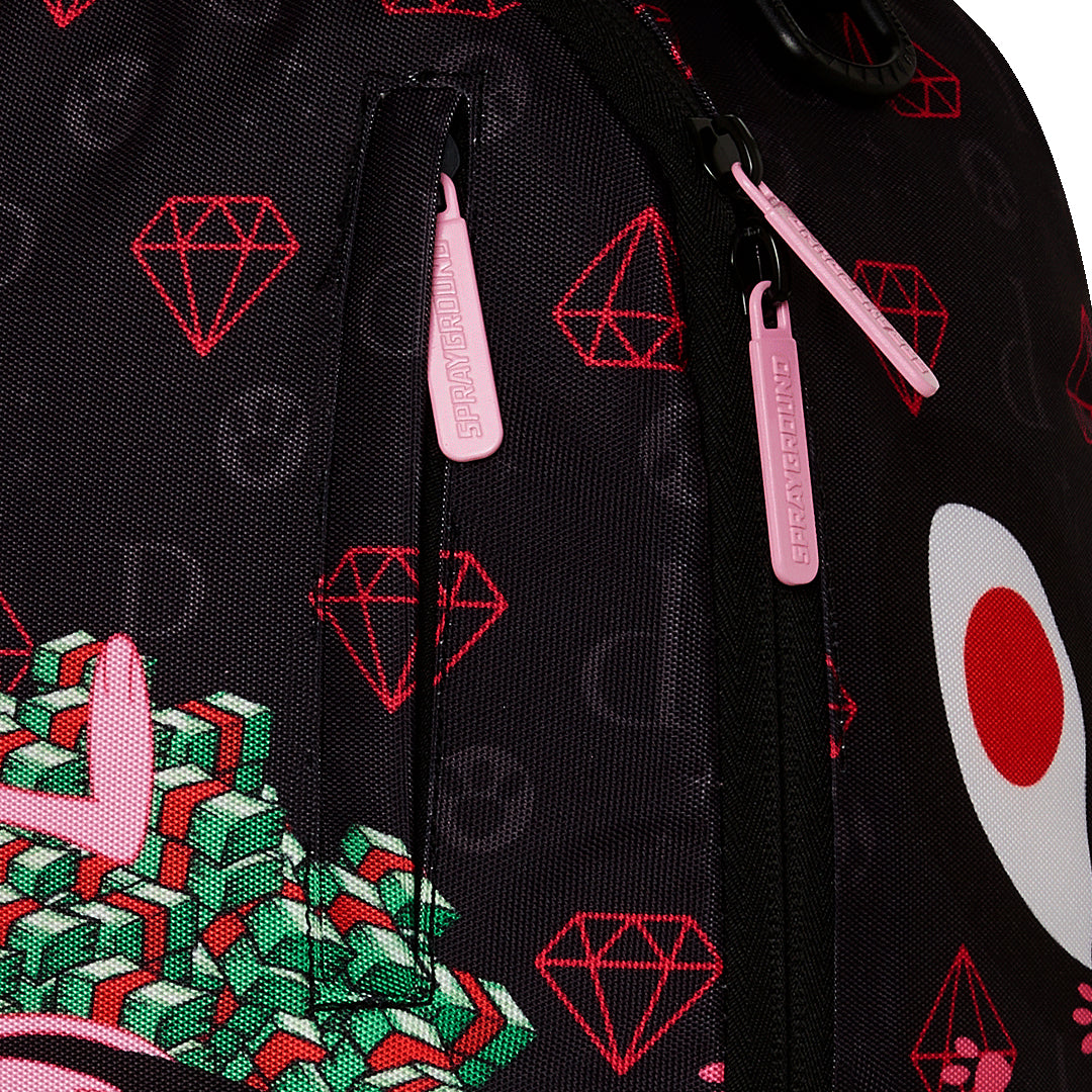 SPRAYGROUND PINK PANTHER PAW PRINTS DLXR BACKPACK