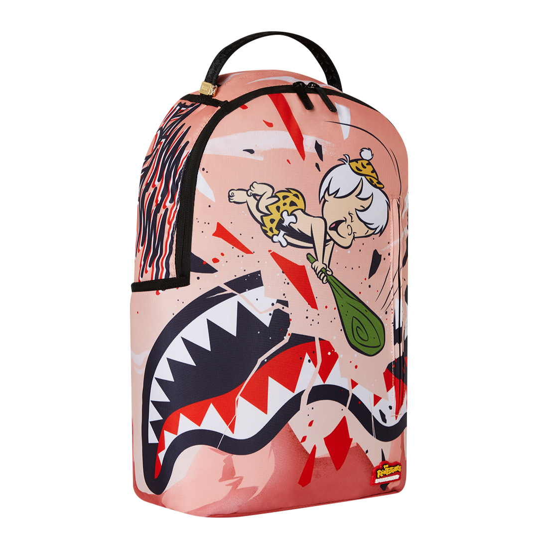 SPRAYGROUND FLINSTONES BAMM BAMM DESTROYING SHARK DLXR BACKPACK