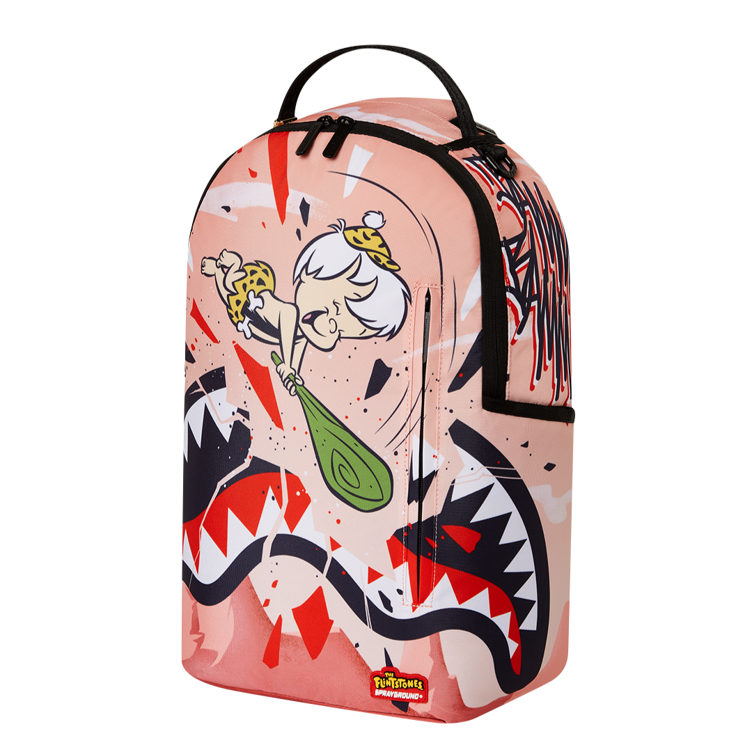 SPRAYGROUND FLINSTONES BAMM BAMM DESTROYING SHARK DLXR BACKPACK