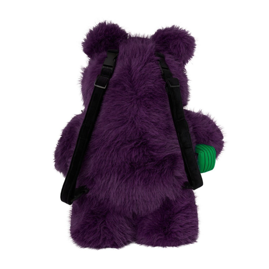 SPRAYGROUND Fur Cray Purple Moneybear Backpack