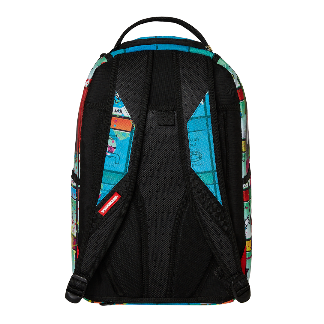 SPRAYGROUND MONOPOLY LORD OF MANOR GRAFFITI DLXR BACKPACK