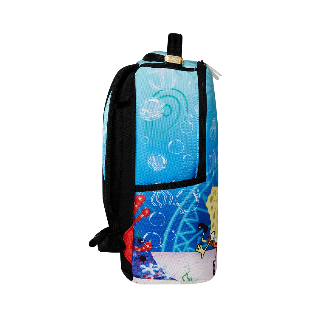 SPRAYGROUND SPONGEBOB BLOWING BUBBLES DLXR MINI BACKPACK