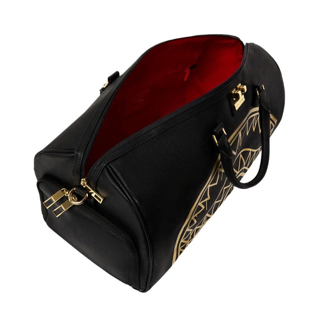 SPRAYGROUND That Gold Drap Duffel