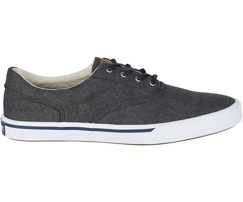 Sperry Men's Striper II Salt Washed CVO Sneaker Blk STS16795