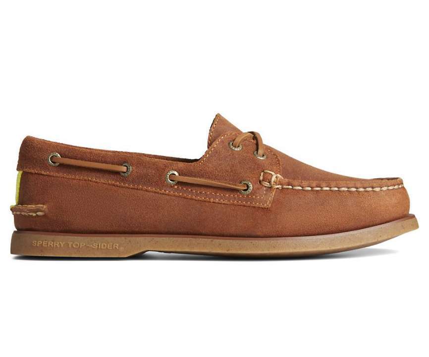 Sperry Men's Gold Cup Authentic Original Suede Boat Shoe runnwalk Sperry Men's Gold Cup Authentic Original Suede Boat Shoe runnwalk