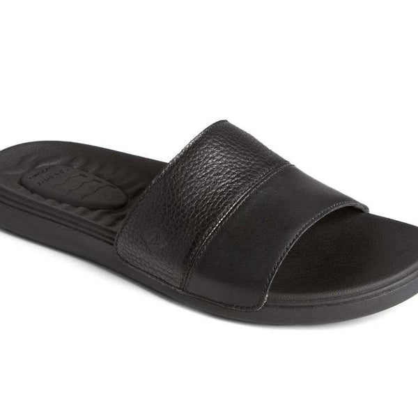 Sperry Men's Dock PLUSHWAVE Slide Sandal STS24138 Black