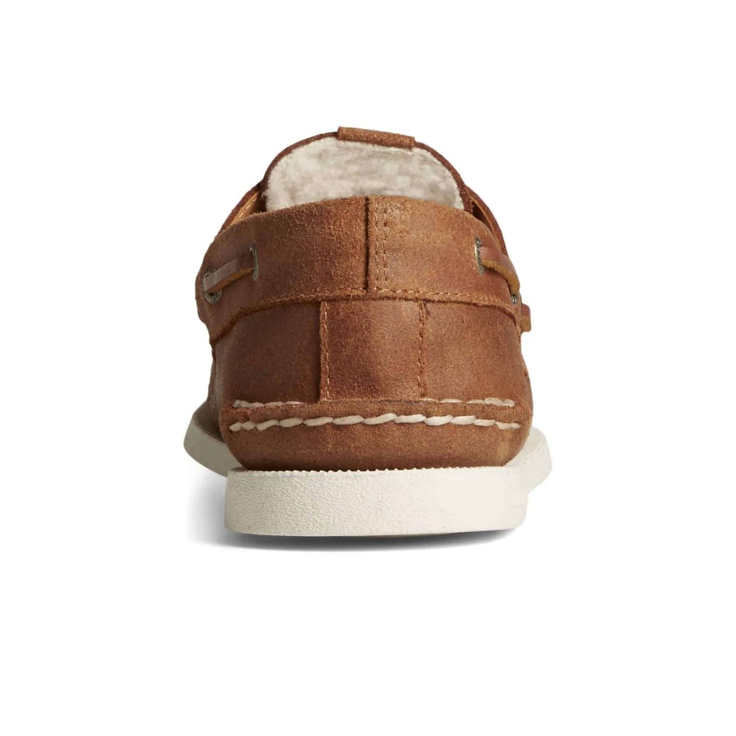 Sperry Men's Authentic Original Shearling Wool Boat Shoes - Tan