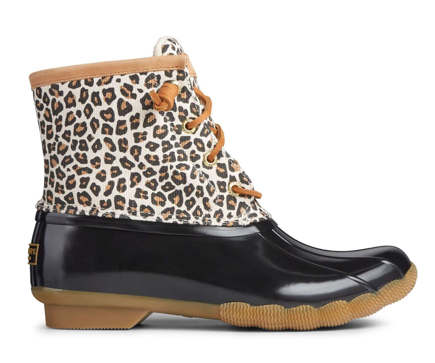 Sperry Women's Saltwater Animal Print Duck Boot STS85919
