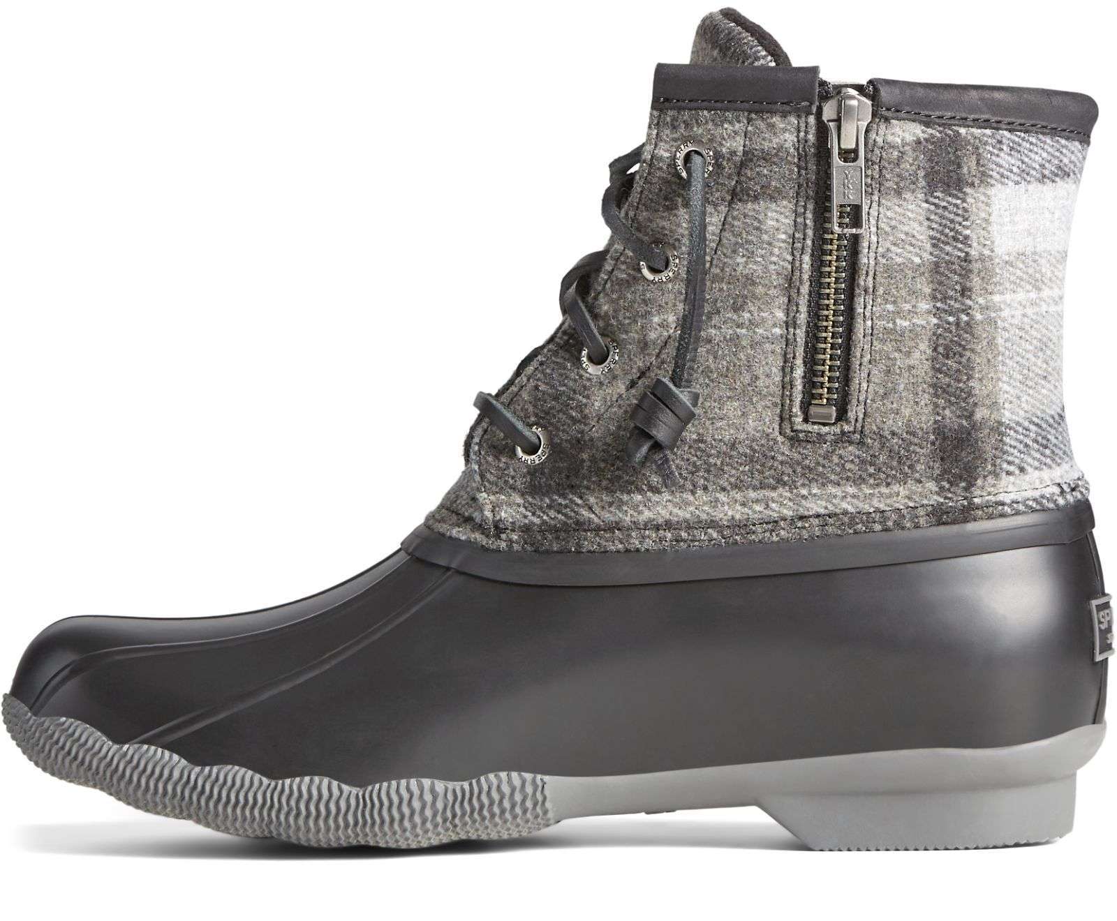 Saltwater Plaid Charcoal STS86704