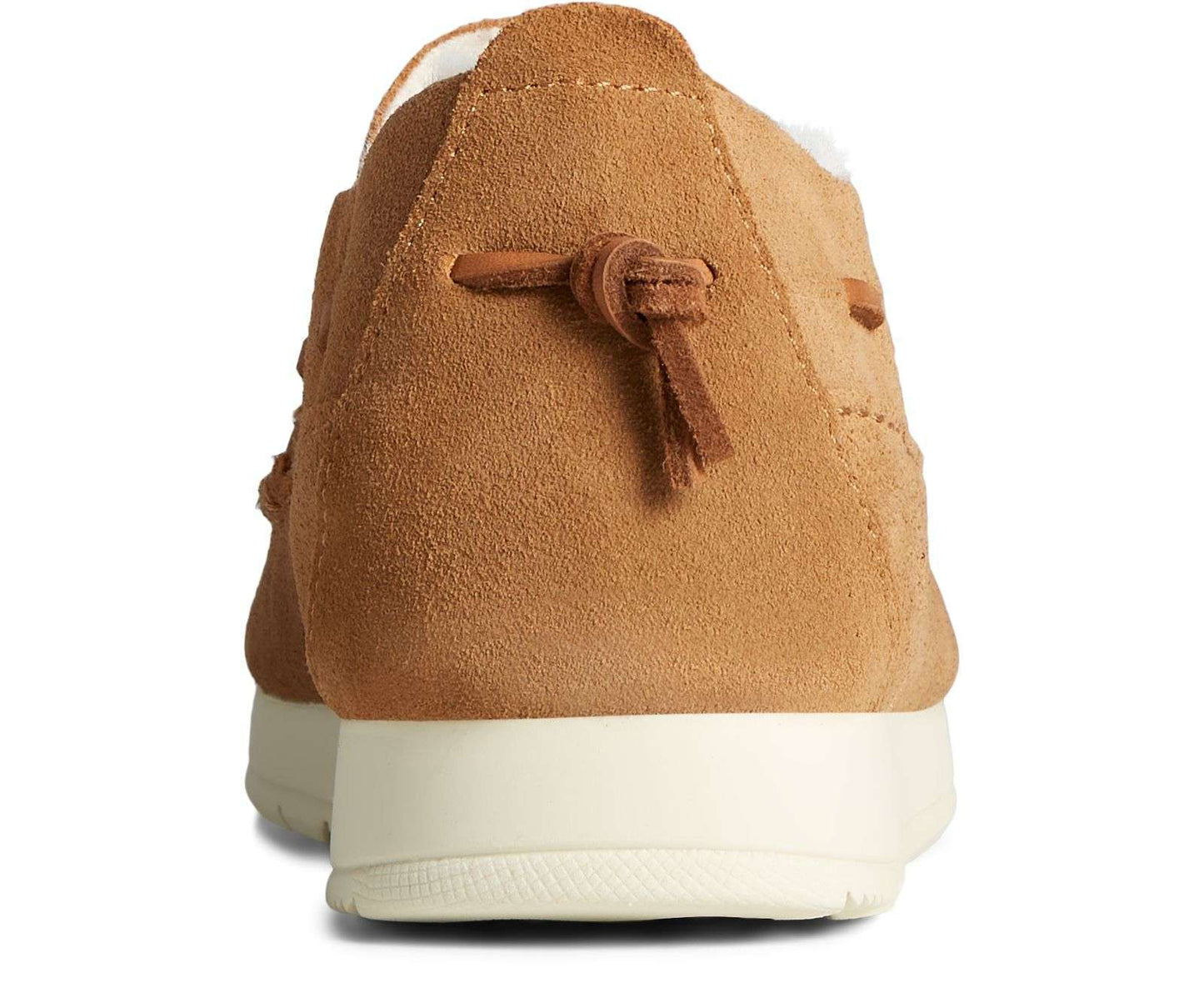 Sperry Women's Moc-Sider Suede Slip On STS86937 Tan