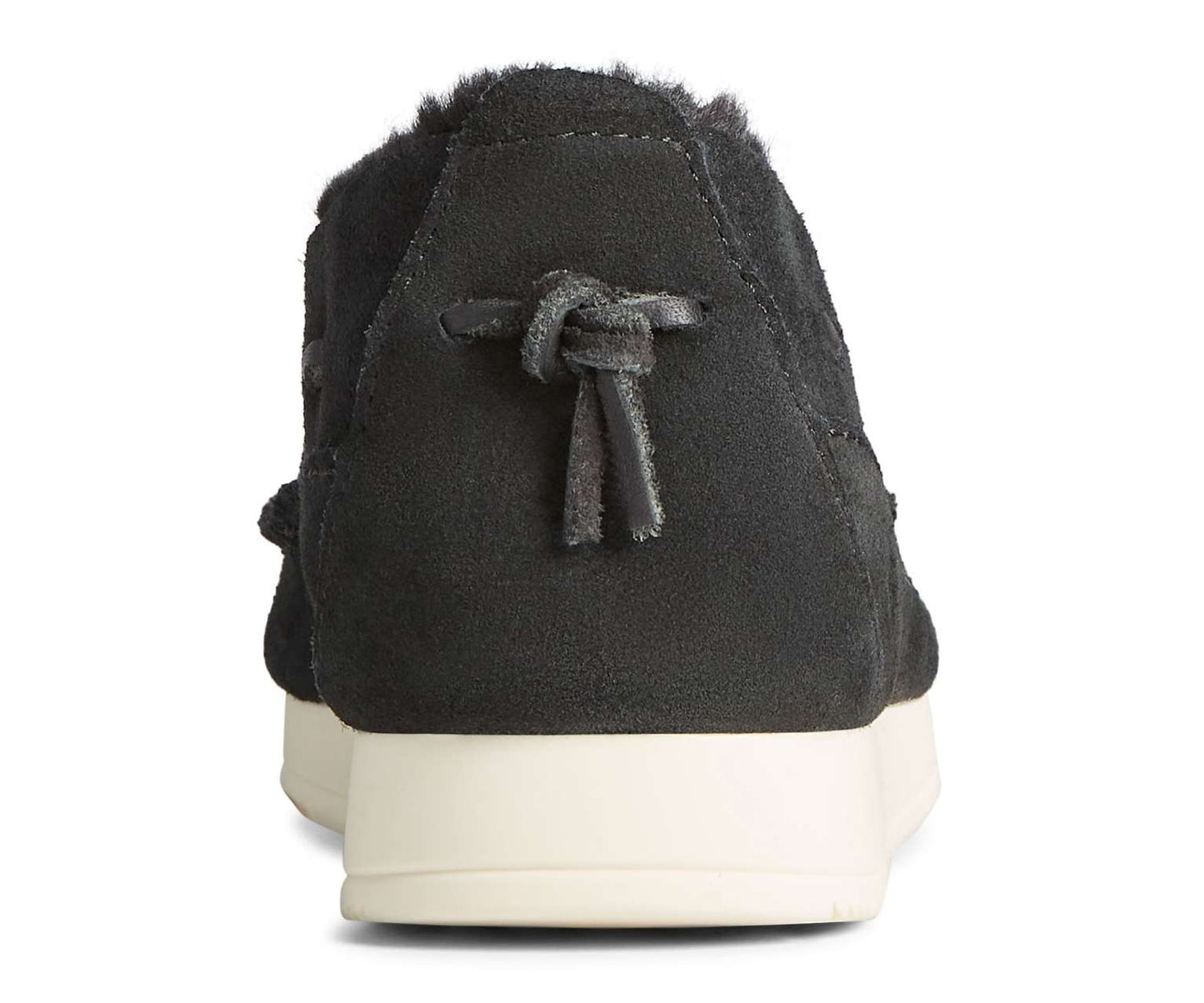 Sperry Women's Moc-Sider Suede Slip On STS86939 Black