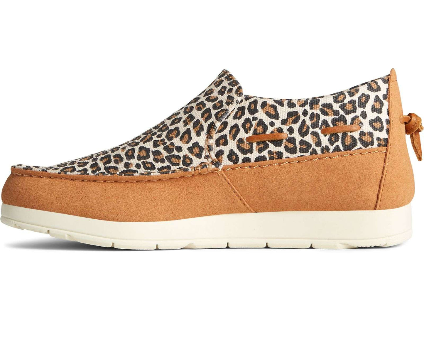 Sperry Women's Moc-Sider Cheetah Slip On STS87052