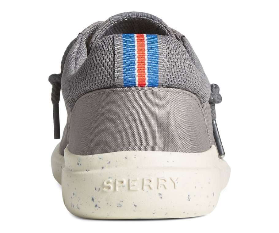 Sperry Men's SeaCycled Captain's Moc Slip On Shoes STS24090 Grey