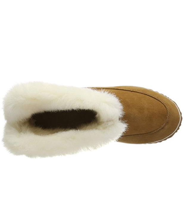 Sorel Women's Out 'N About Slipper Booties (Elk/Natural) (NL3073-286)