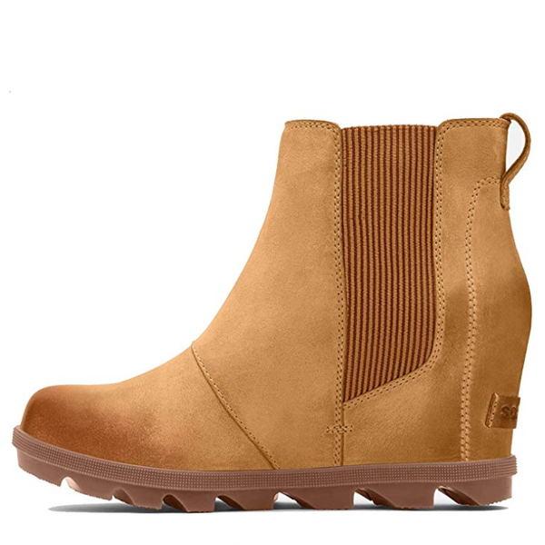 Sorel Women's Joan of Arctic Wedge ll Chelsea Boots (Quarry)