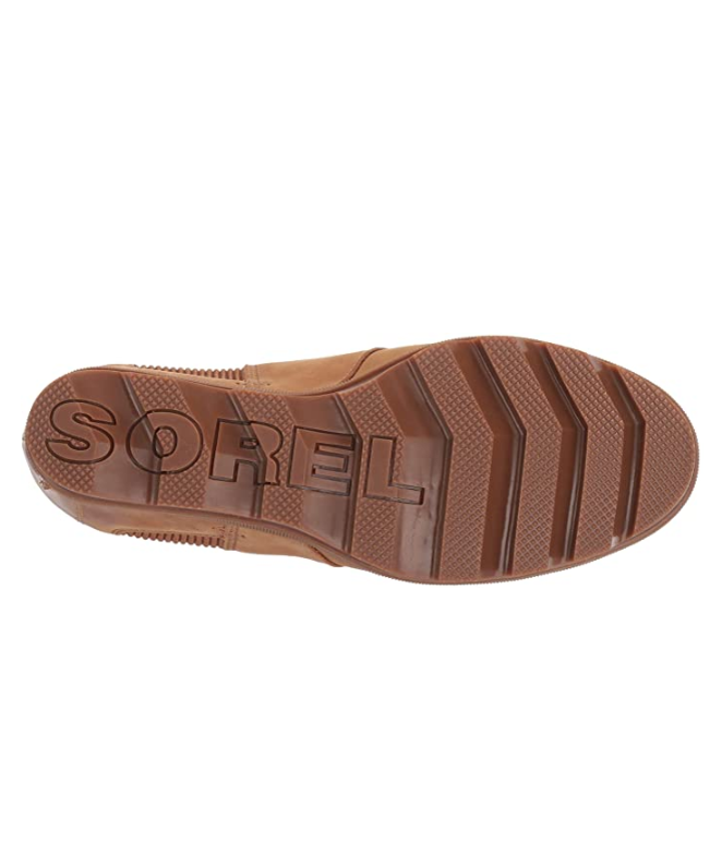 Sorel Women's Joan of Arctic Wedge ll Chelsea Boots (Camel Brown)