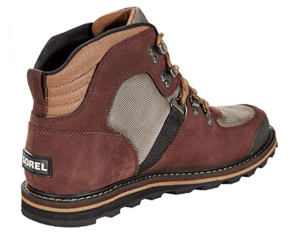 Sorel Men's Madson Sports Hiker Leather boots Brown Mud