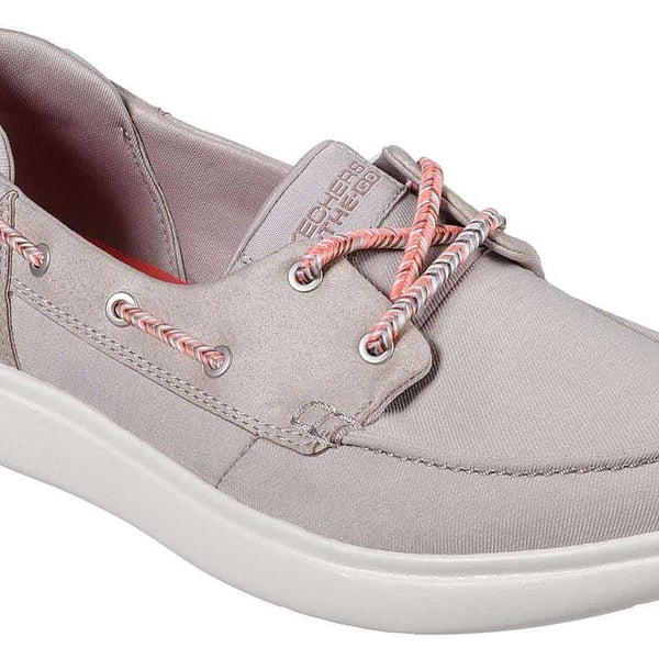 Skechers Women's Glide Ultra-Playa Boat Shoe #16110 Natural