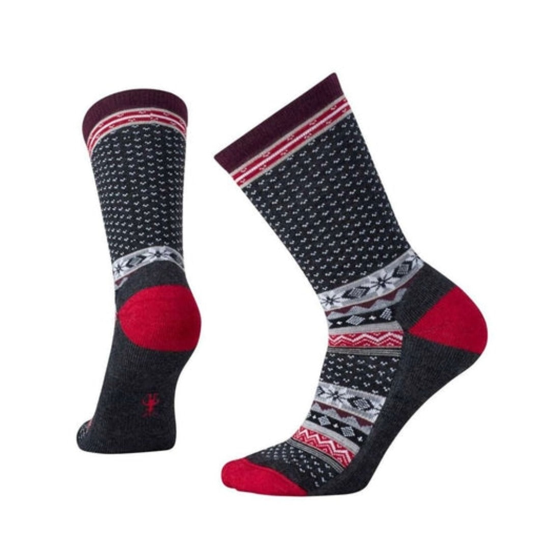 Smartwool Women's Cozy Cabin Crew Socks - Charcoal Heather