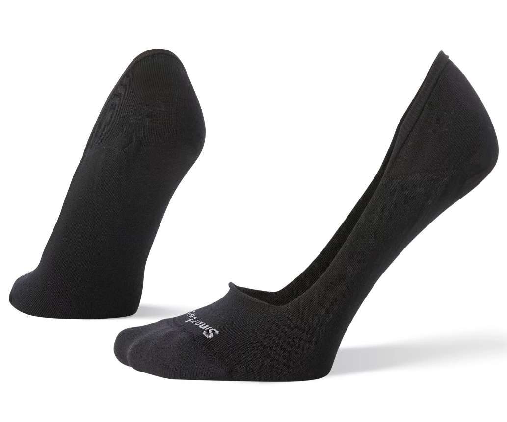 Women’s no show socks 2-pack featuring lightweight merino wool construction, breathable everyday comfort, and discreet low-profile styling for casual footwear