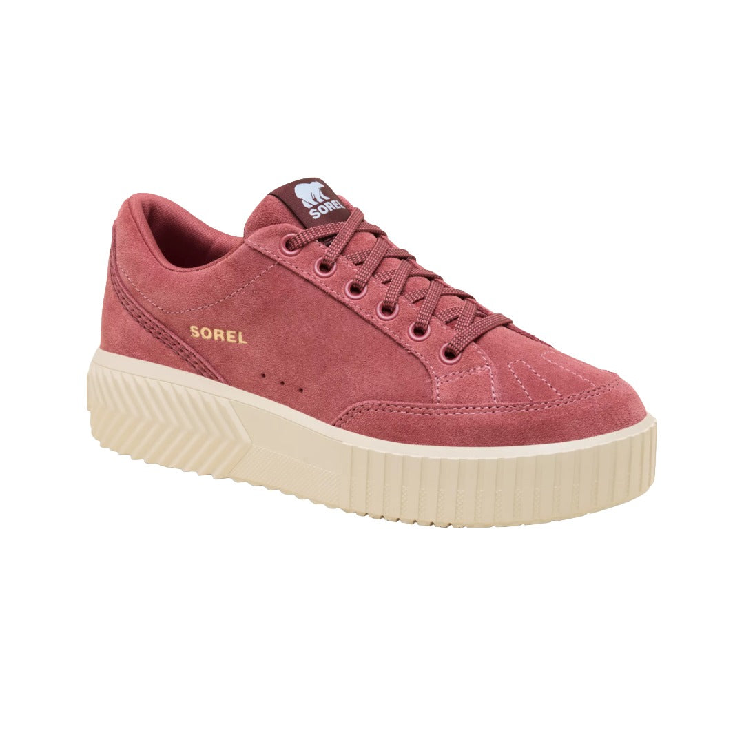 SOREL WOMEN'S ONA AVE LOW SNEAKER - Rose Dust, Honey White