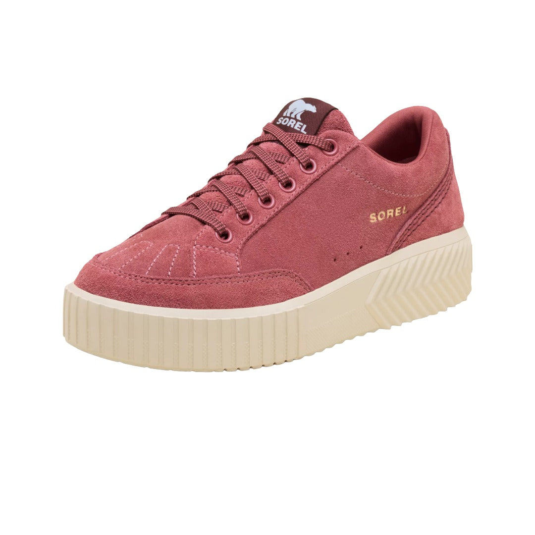 SOREL WOMEN'S ONA AVE LOW SNEAKER - Rose Dust, Honey White