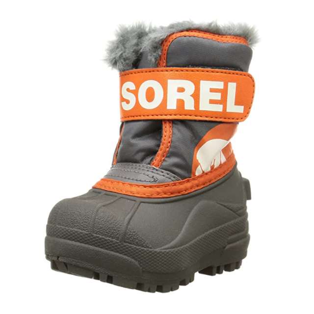 Sorel Toddler Commander-K Snow Boot (Shale/Sea Salt)