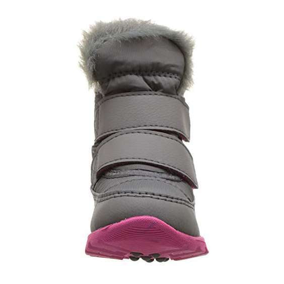 Sorel Toddler Whitney Strap Snow Boot (Quarry/Ultra Pink)