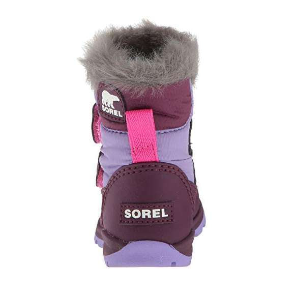 Sorel Toddler Whitney Strap Snow Boot (Purple Dahlia/Paisley Purple)