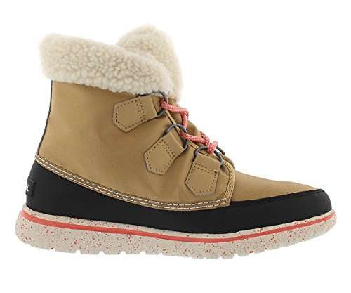 SOREL Women's Cozy Carnival Snow Boot (Curry/Black)