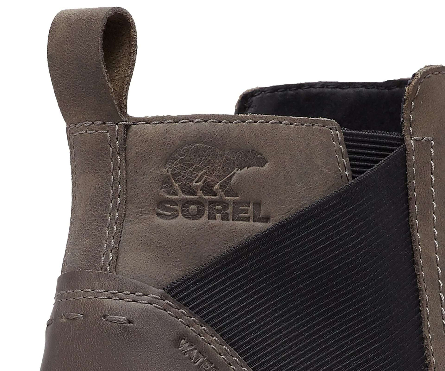 Sorel Women's Emelie Chelsea Boot - Quarry/Black