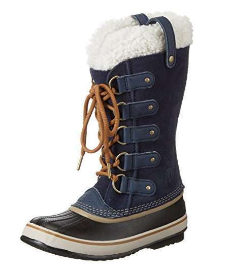Sorel Women's Joan of Arctic Shearling Winter Boot (Navy)