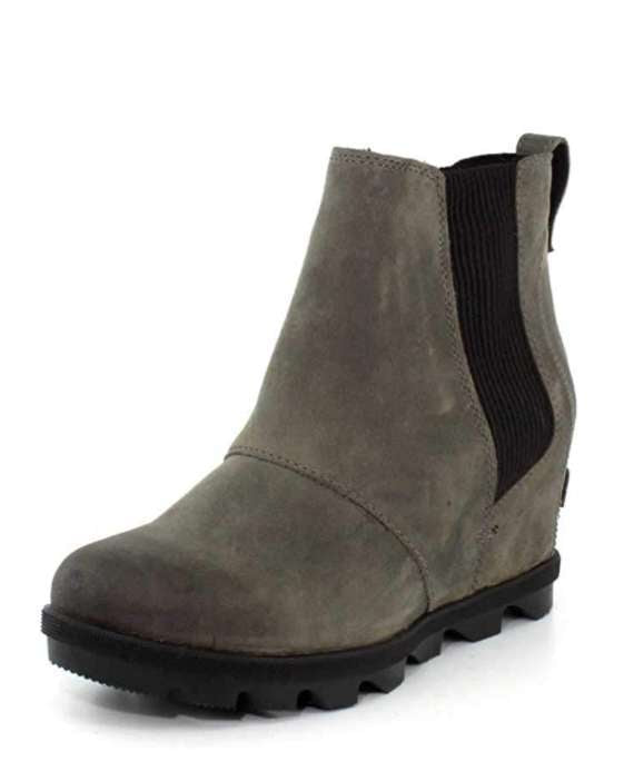 Sorel Women's Joan of Arctic Wedge ll Chelsea Boots (Quarry)