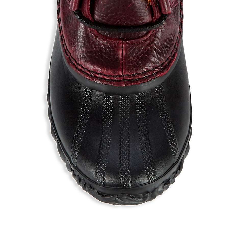 Sorel Women's Out N About Fur Lux Boots (Rich Wine)