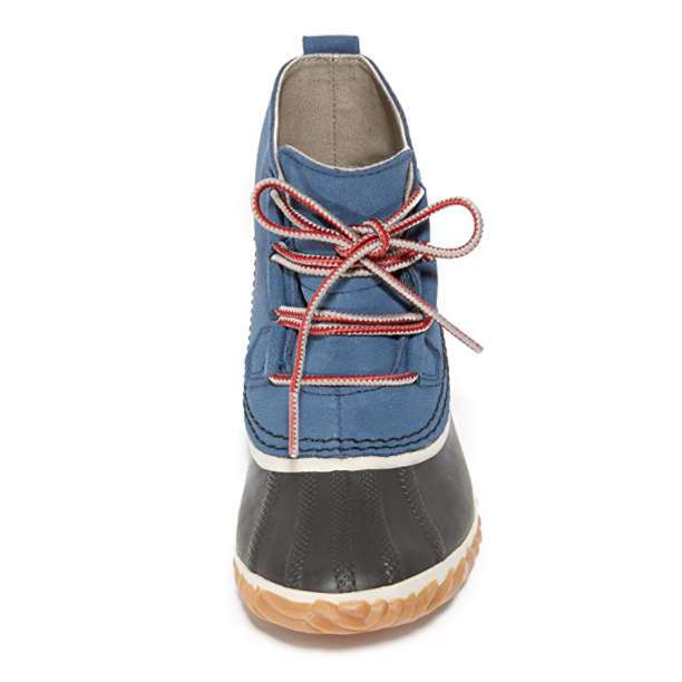 Sorel Women's Out N about Leather Snow Boot (Dark Mountain)